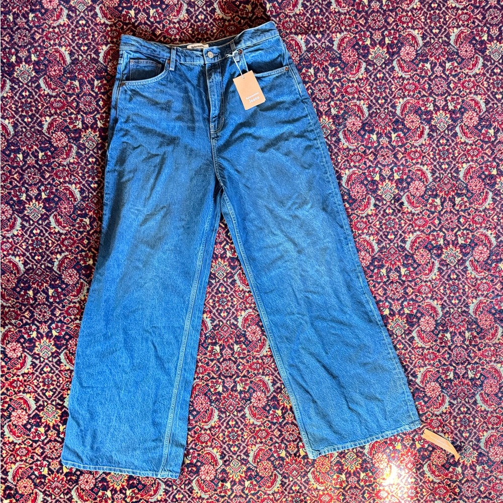 Reformation Blue Flare Jeans